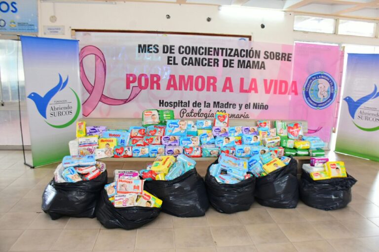 Octubre Rosa: Fundaciones hicieron entrega de donaciones al Hospital de la Madre y el Niño