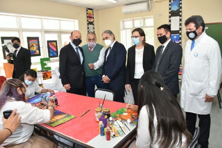 Gran alegría y satisfacción en el barrio Luján por las nuevas obras educativas