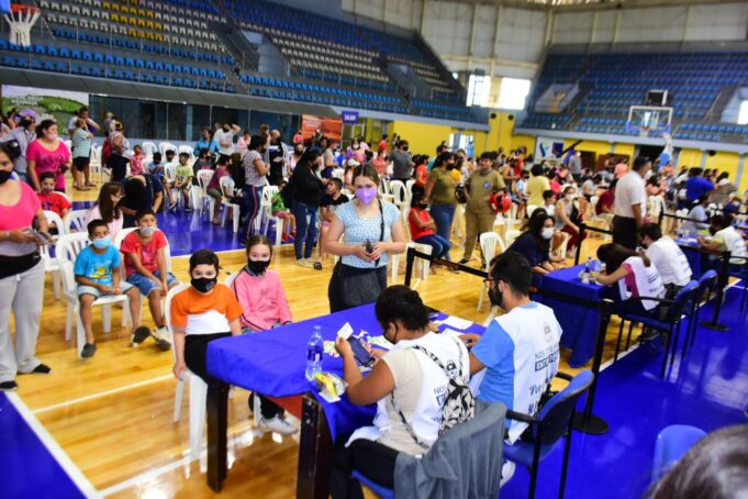 Este sábado completarán su esquema de vacunación niños capitalinos menores de 7 años