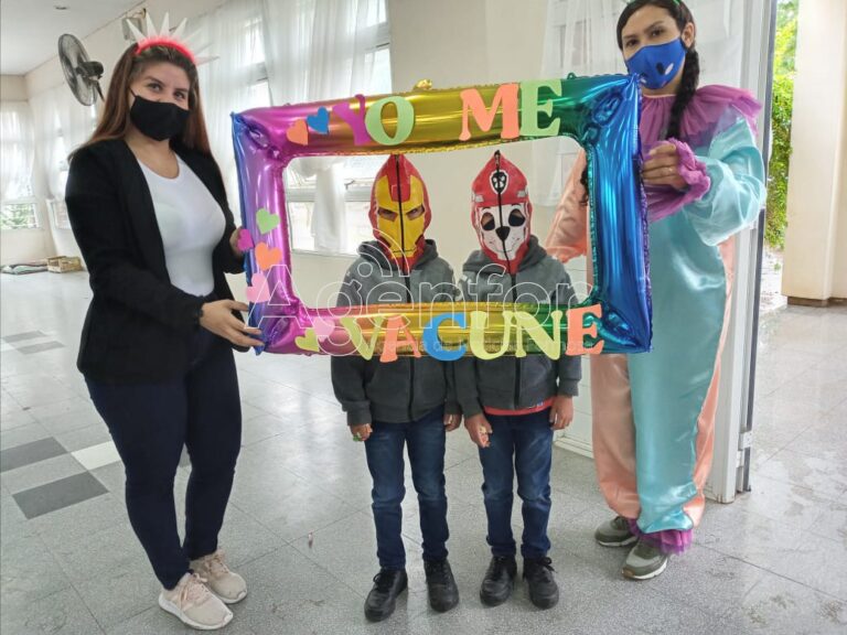 Niños de 3 y 4 años del interior provincial recibirán la segunda dosis contra el COVID-19
