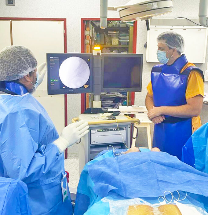 El HAC lleva adelante por primera vez un procedimiento de Neuromodulación y estimulación eléctrica