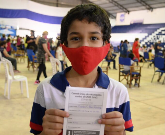 COVID-19: Este martes, nueva jornada de vacunación para niños