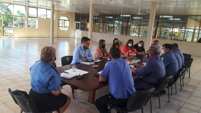 Ministerios de la Comunidad y Gobierno junto con la Policía de Formosa participaron de una mesa de trabajo