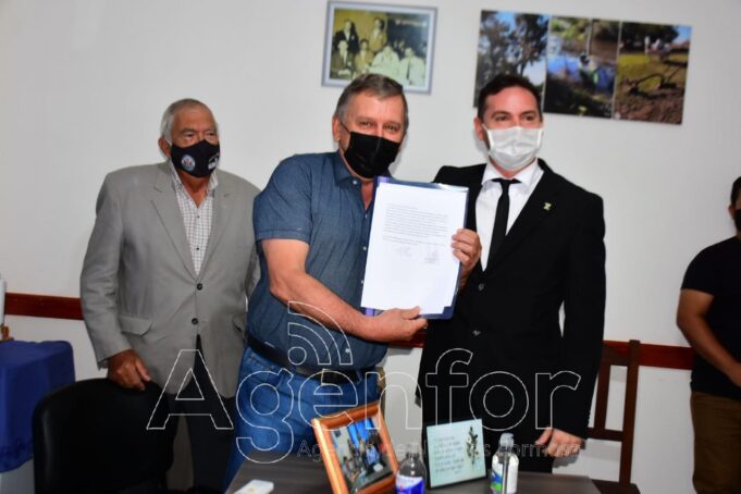 Herradura: Se firmó convenio de trabajo para jóvenes de 18 a 24 años