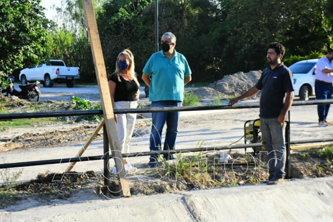Concejales del Frente de Todos recorrieron las obras reactivadas en la Nueva Formosa