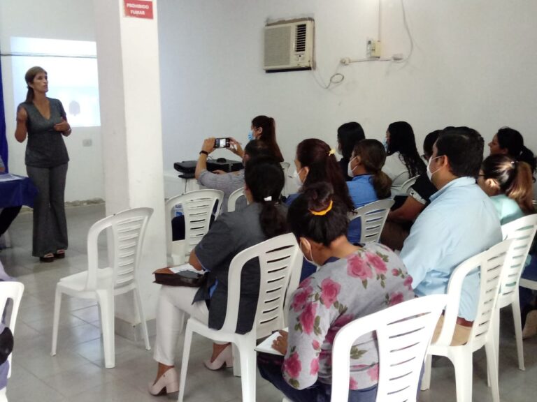 Con excelente convocatoria se desarrolló una capacitación sobre diabetes en Ibarreta