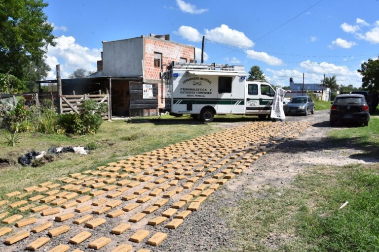 Gendarmería secuestró más de 577 kilos de marihuana en dos procedimientos