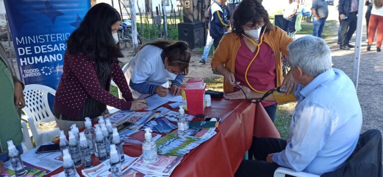 Acentuando la promoción de la buena salud homenajearon a la comunidad originaria Bartolomé de las Casas