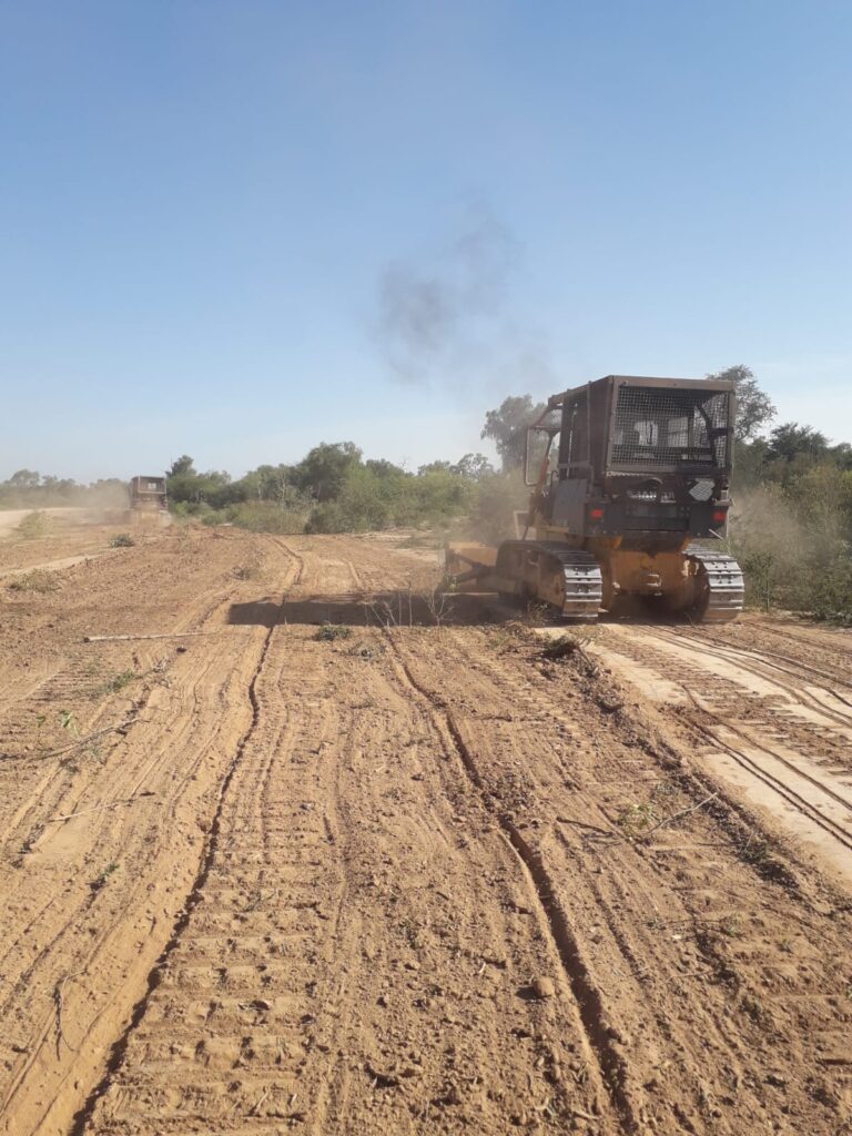 Caffa indicó que se iniciaron nuevas obras viales en distintos puntos de la provincia