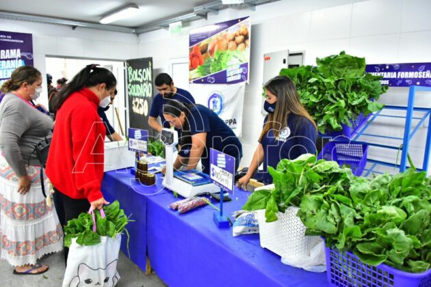 Pese al mal tiempo, las ventas fueron positivas en Soberanía Alimentaria