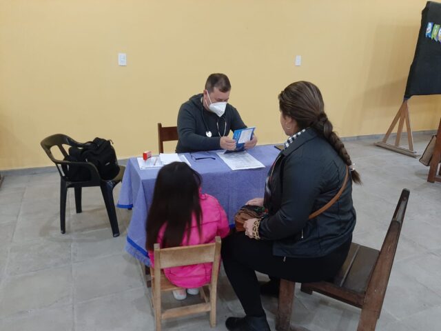 Jardineritos del barrio 1 de Mayo de Clorinda actualizaron sus controles de salud