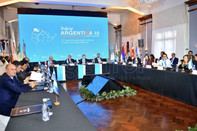 Gildo Insfrán participó en Jujuy de la asamblea del Norte Grande