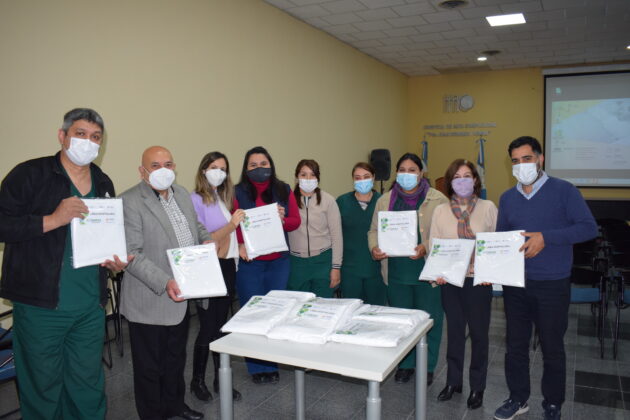 El HAC recibió sabanas confeccionadas por el FONTEX