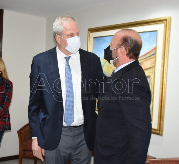 El gobernador recibió al ministro Perczyk