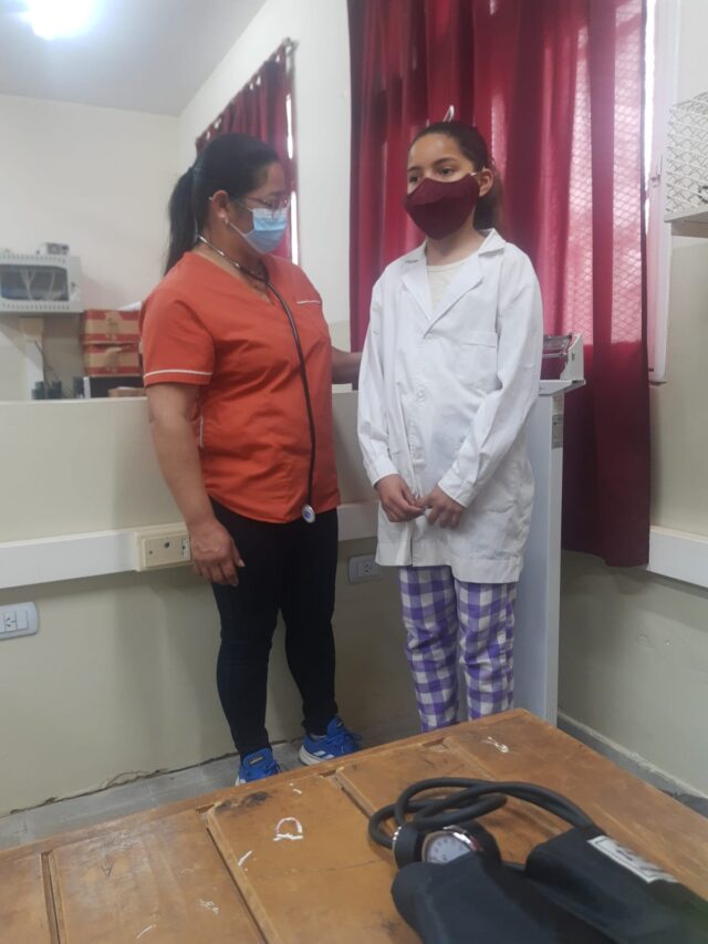 Completaron controles de salud a los escolares del nivel inicial y primario de Siete Palmas y su área programática