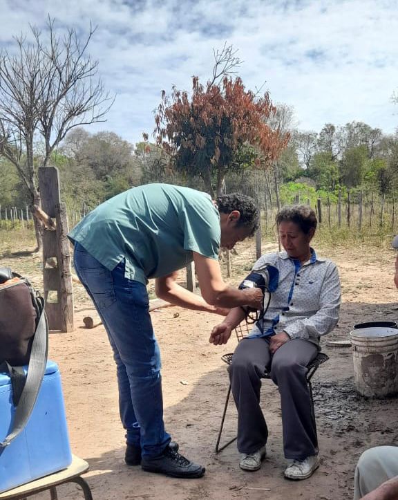 Vigilancia de salud para los vecinos colonos de Tres Lagunas