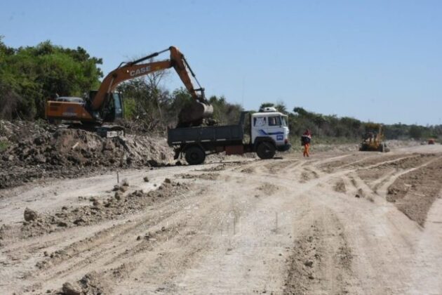 Trabajan “en los cimientos” de la Autovía RN 11, en tramo Rotonda de la Virgen del Carmen hasta RN 81