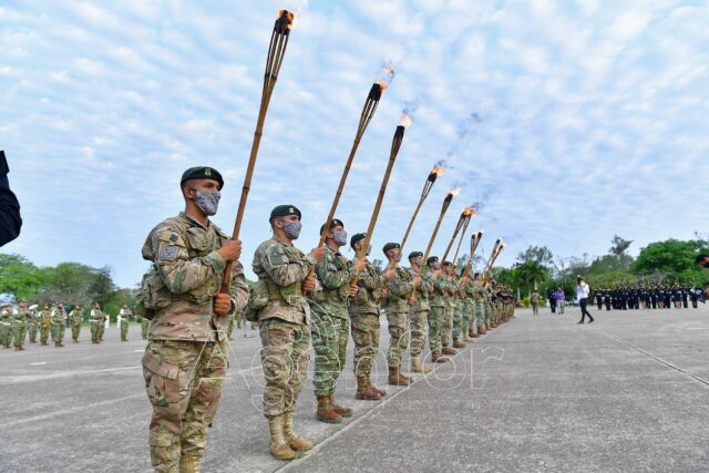 Homenaje a los héroes formoseños a 47 años de la defensa del Regimiento 29