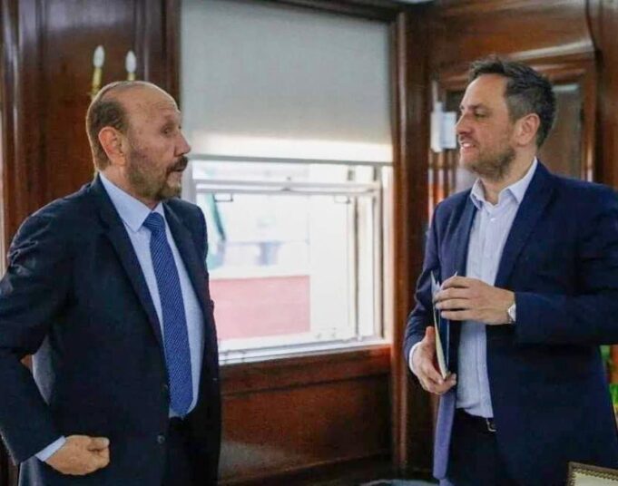 Centro Ambiental de Formosa: Insfrán se reunió con Cabandie