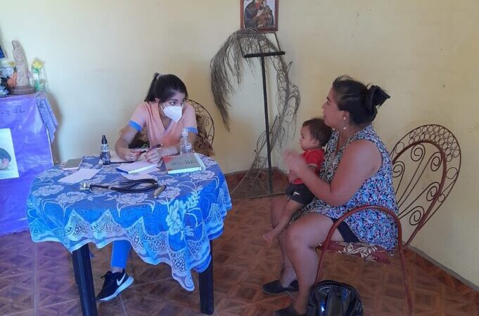 Familias colonas fortalecieron sus controles de salud