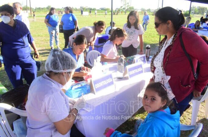 Por la vuelta a clases, ofrecieron diversas atenciones a niños