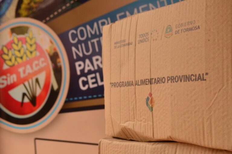 Este jueves 2 comienza la entrega de módulos alimentarios para personas celíacas