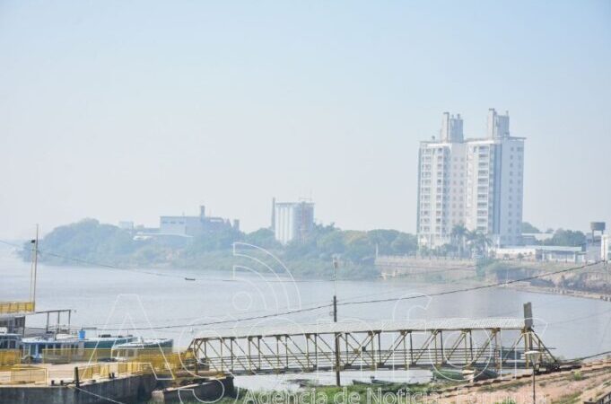 El humo que se registra en la ciudad, proviene de Paraguay