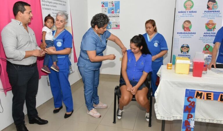 Comenzó en Formosa la campaña de vacunación antigripal 2023