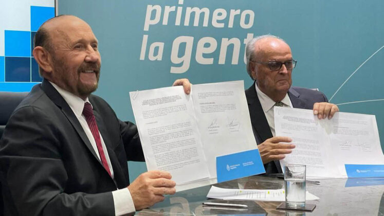 Insfrán suscribió acta con secretario nacional de Industria y Desarrollo Productivo