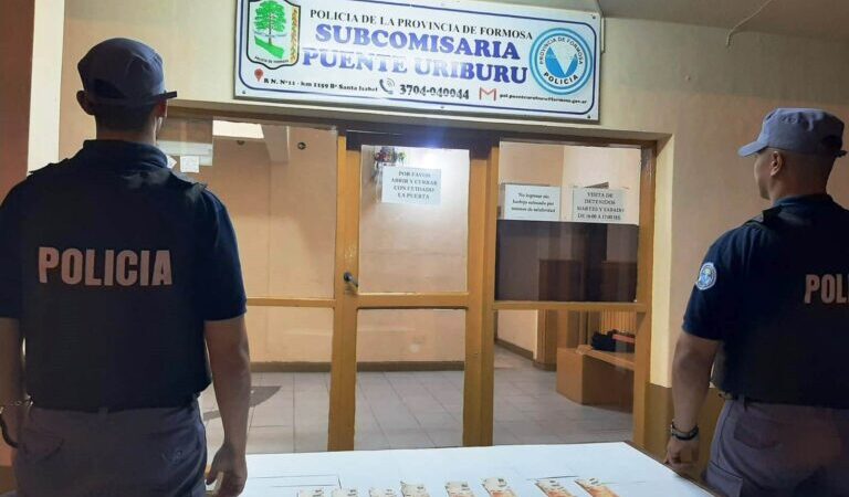 Sustrajo dinero de una vivienda, la Policía lo recuperó y detuvo al presunto autor