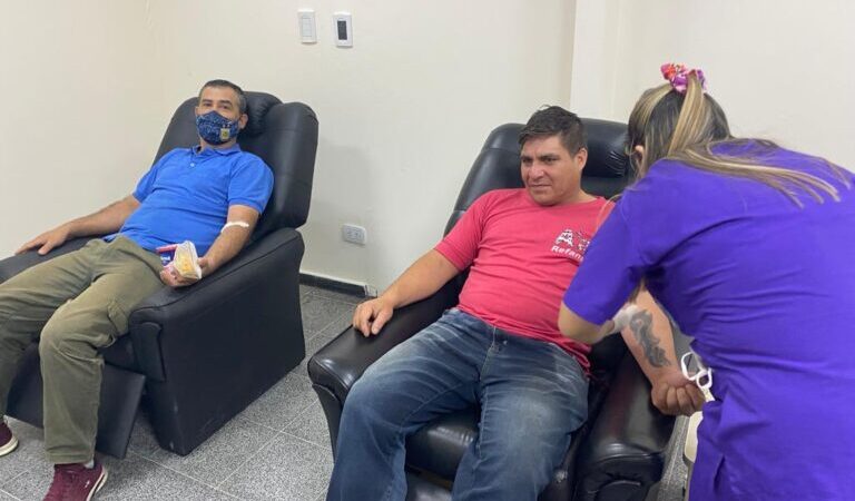 El HAC como nueva posta de extracción de sangre