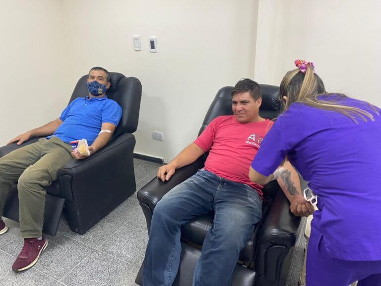 El HAC como nueva posta de extracción de sangre