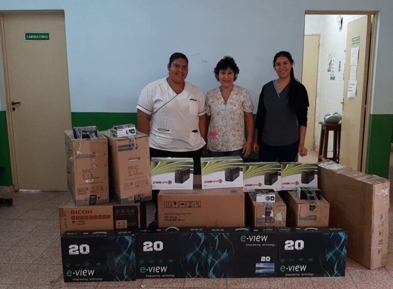 Hospital de Laguna Naineck se sumó al Plan de Modernización Informático del Sistema de Salud Público Provincial