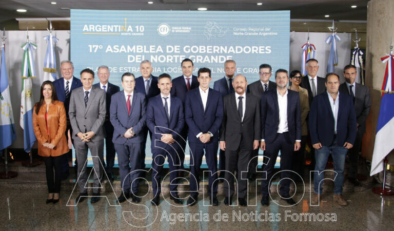 Insfrán participó de la reunión de gobernadores en la 17ª Asamblea del Norte Grande