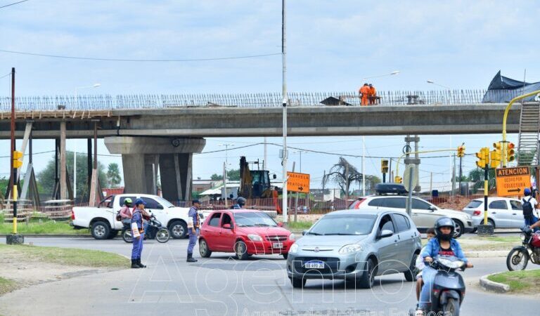 Puente sobre-elevado: Habilitaron mano para circular en sentido hacia el centro de la Capital