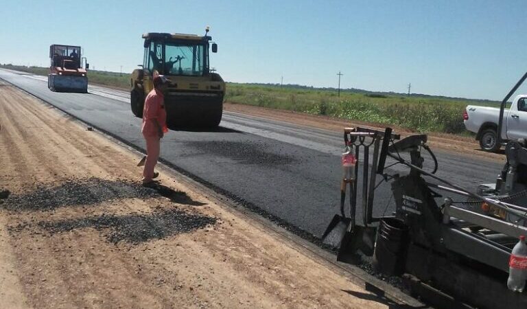 Avanzan las obras de la Autovía de la RN N° 11, en el tramo comprendido entre Mansilla y Tatané
