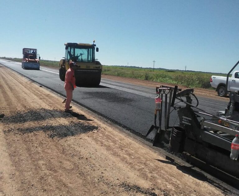 Avanzan las obras de la Autovía de la RN N° 11, en el tramo comprendido entre Mansilla y Tatané