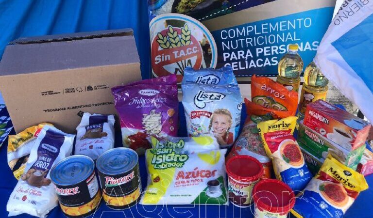 Inició la entrega de módulos alimentarios para personas celíacas