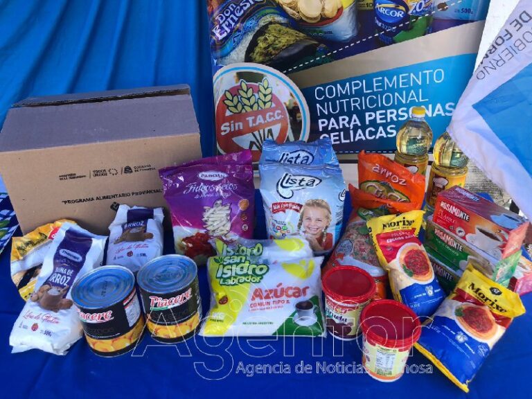 Inició la entrega de módulos alimentarios para personas celíacas