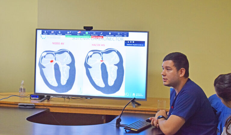 HAC: Gran concurrencia en el Primer curso de Electrocardiografía clínica aplicada y taller de Arritmias