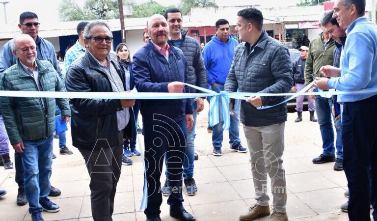 Juárez: Insfrán inauguró refacción del Banco Formosa y nuevos cajeros automáticos