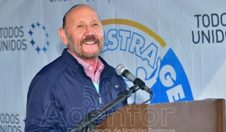 Gildo Insfrán anunció obras para Ingeniero Juárez y advirtió que no permitirán intrusos en viviendas sociales