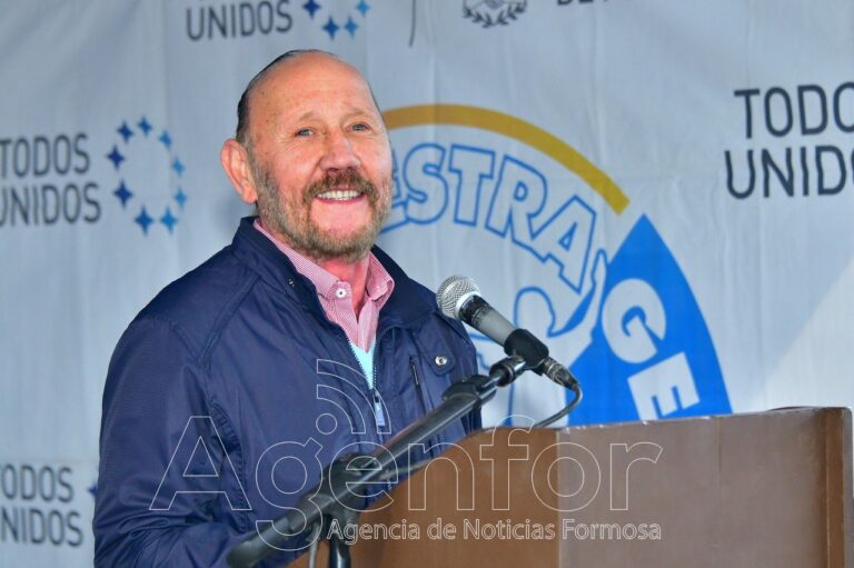 Gildo Insfrán anunció obras para Ingeniero Juárez y advirtió que no permitirán intrusos en viviendas sociales