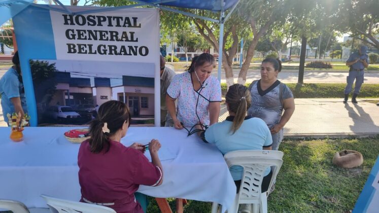 Activo trabajo del hospital de General Belgrano en conmemoración del Día Mundial de la Hipertensión Arterial