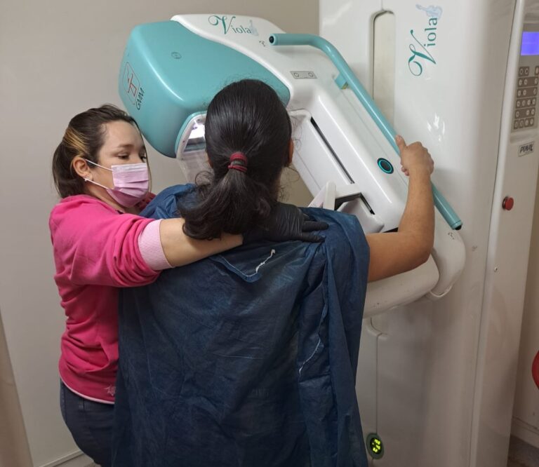 Más de un centenar de mamografías gratuitas se hicieron esta semana en Pastoril y Pirané
