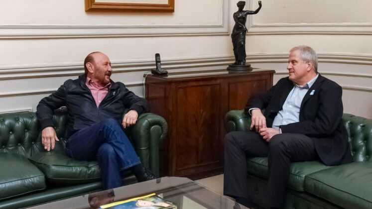 El gobernador Insfrán se reunió con el ministro de Educación de la Nación