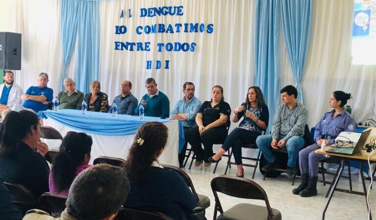 Ibarreta: Fortalecieron acciones mancomunadas para la prevención del dengue y la fiebre chikungunya