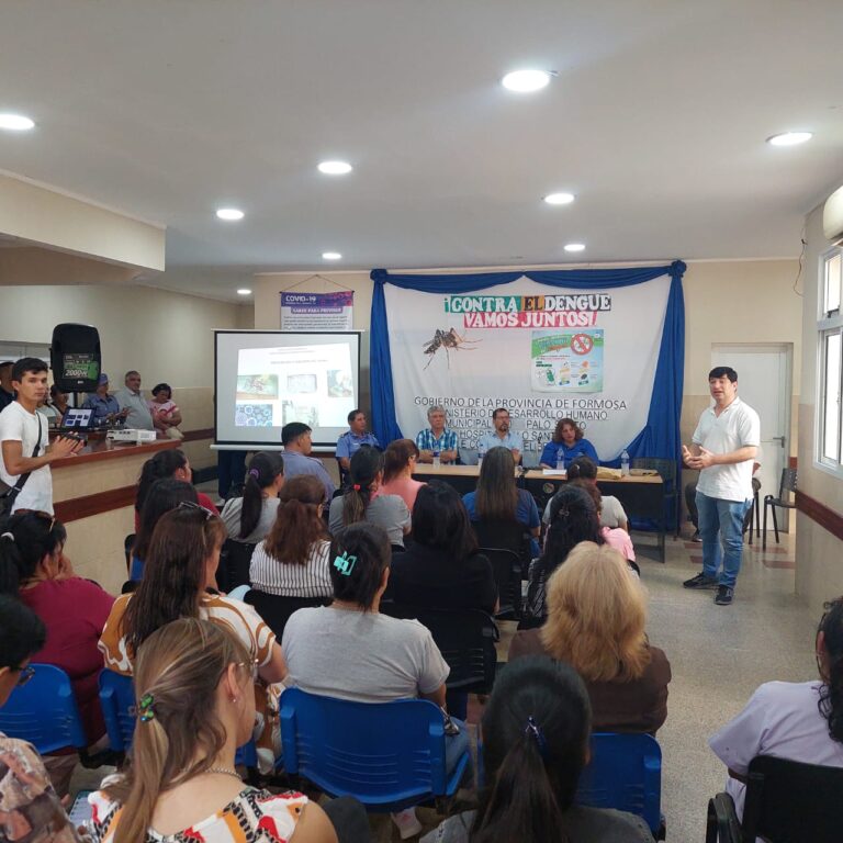 Reforzaron en Palo Santo el plan de lucha contra el dengue y chikungunya