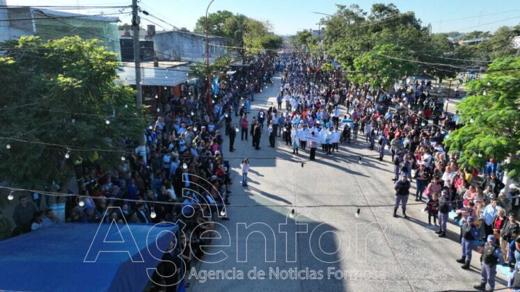 Una verdadera fiesta cívica en Clorinda