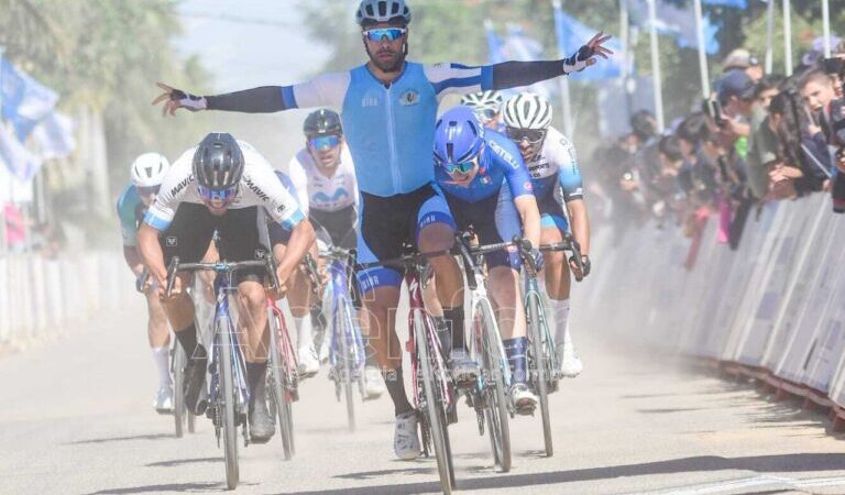 El uruguayo Pablo Anchieri se tomó revancha y se viste de líder en la Vuelta a Formosa Internacional